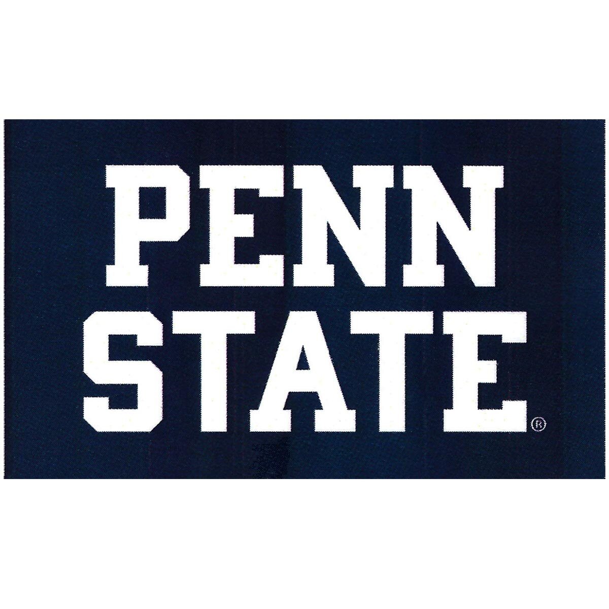 navy flag with white Penn State